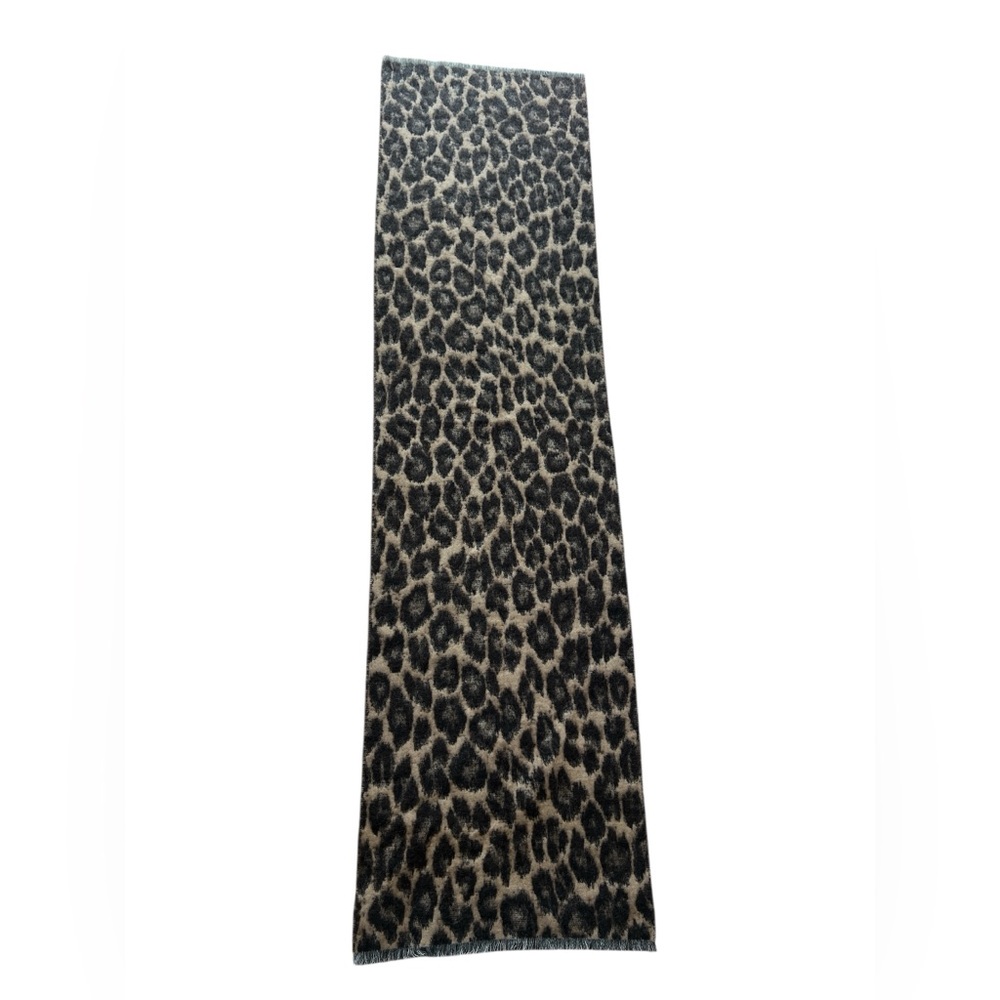 SOLD Sézane Leopard Camel Santorin Scarf - Picture 7 of 7